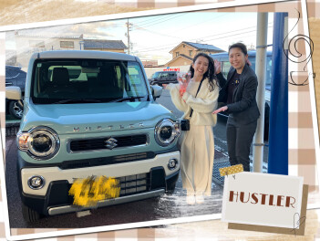 ハスラーご納車いたしました♡♡